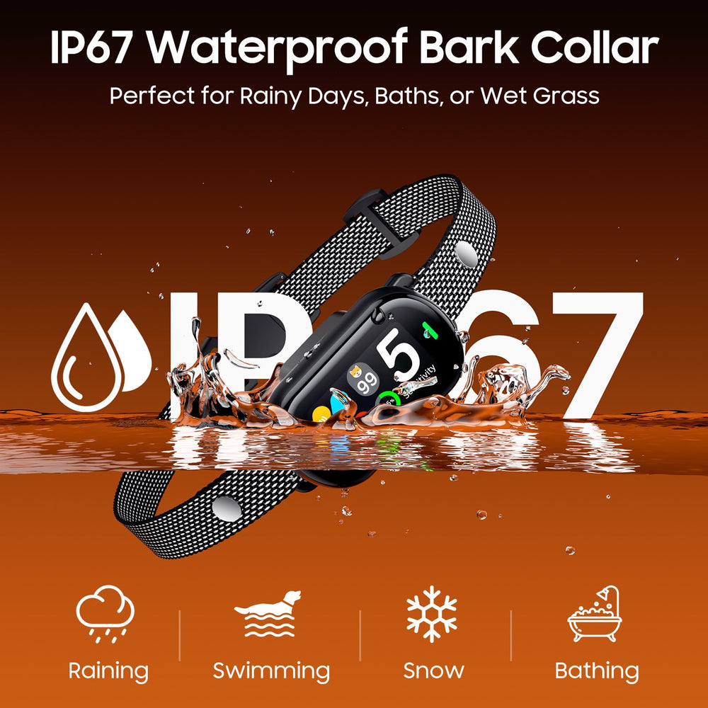 NOIDECE Bark Collar USB charging port keeps the device ready during travel or at home.