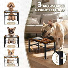 NomNest height adjustment steps enabling customized dining heights.