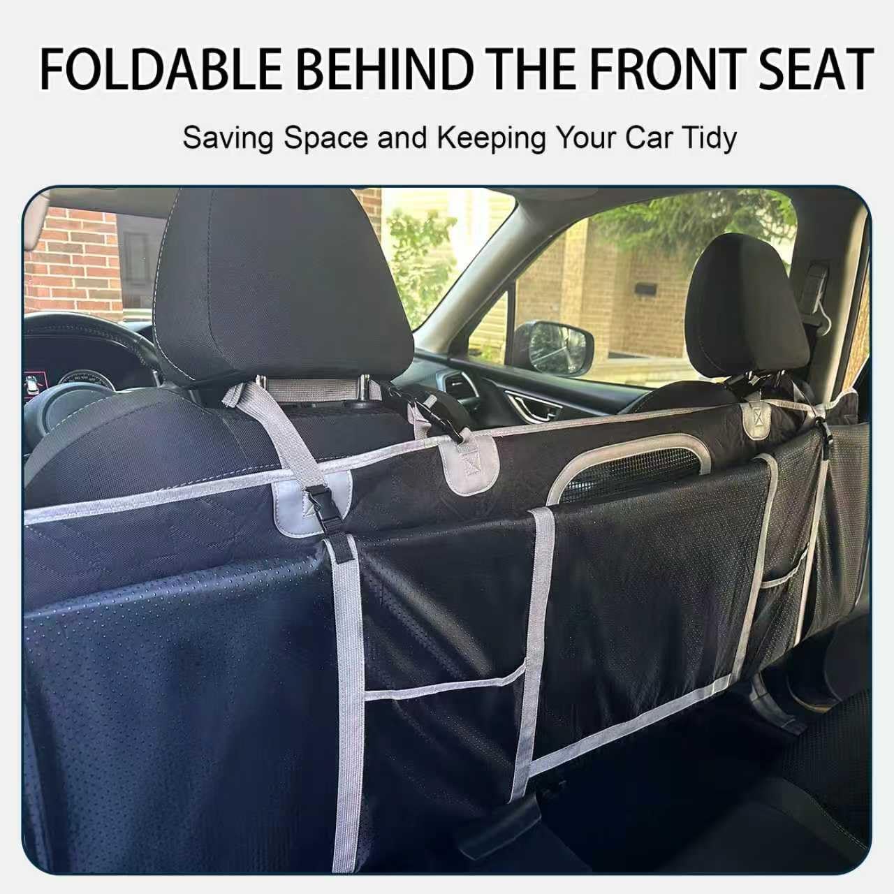 NOMTOS easy-clean universal fit keeps cars clean and pets comfortable.