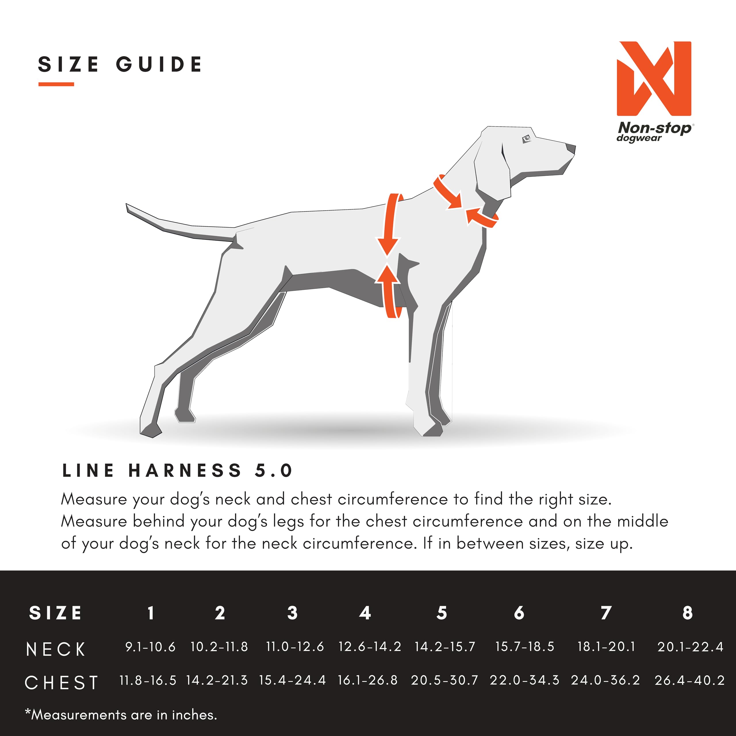 Non-stop dogwear Line Harness 5.0 chest hoop close-up for tracking-line use