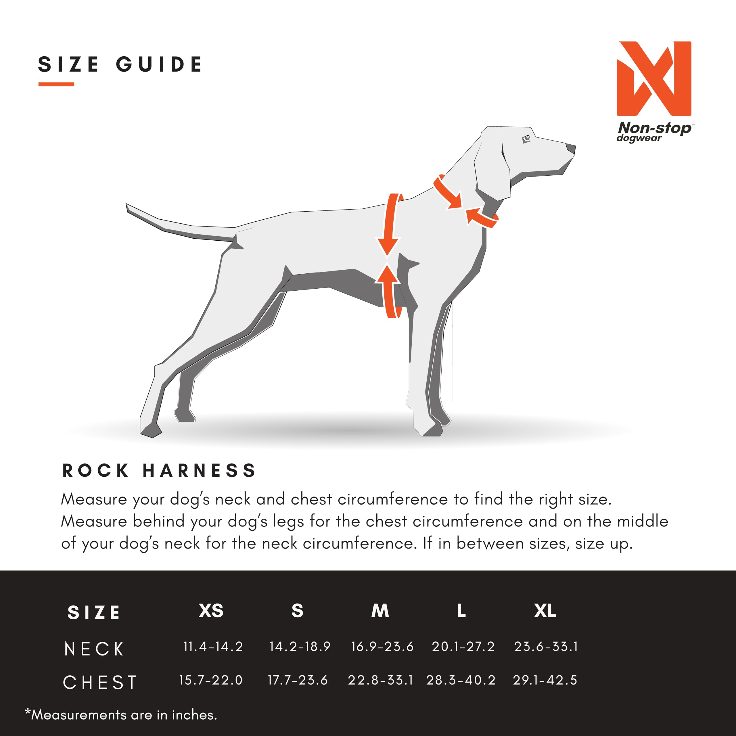 Non-stop dogwear Rock Harness front-clip adds mild anti-pull control
