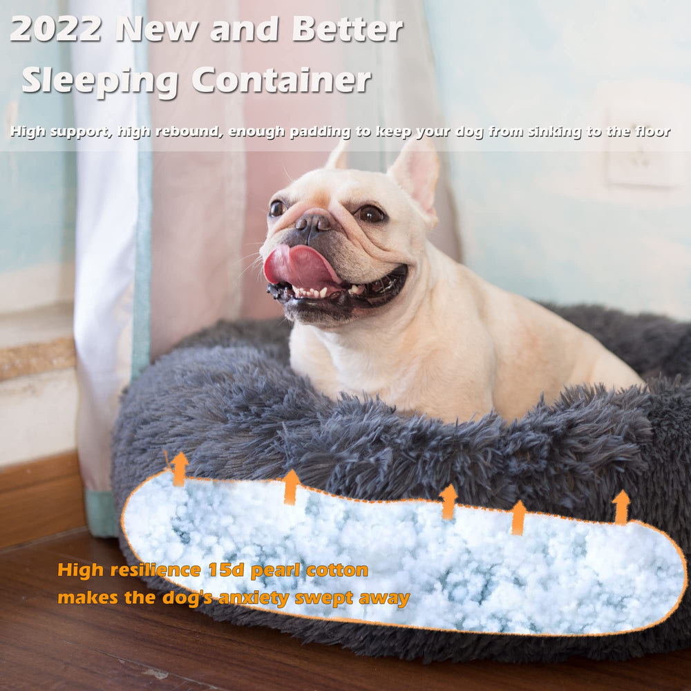 nononfish puppy bed round 23x23 inches ideal for small dogs