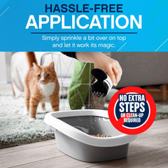 NonScents fragrance-free cat litter deodorizer highlights safe, fragrance-free design for households with cats