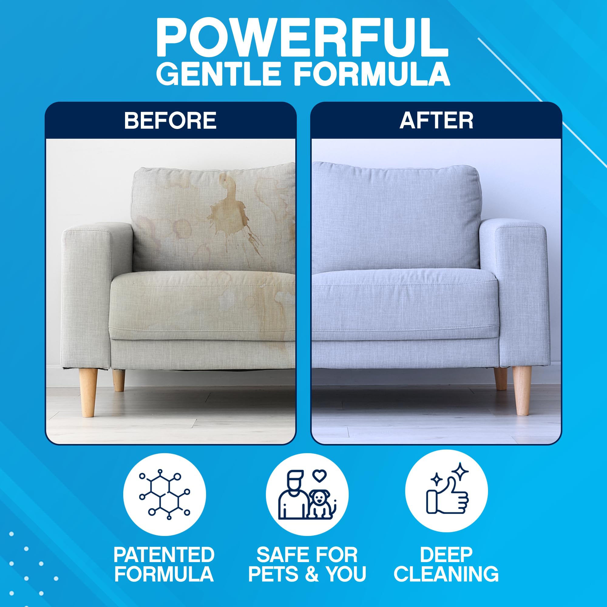 NonScents furniture upholstery cleaning for fabric refresh
