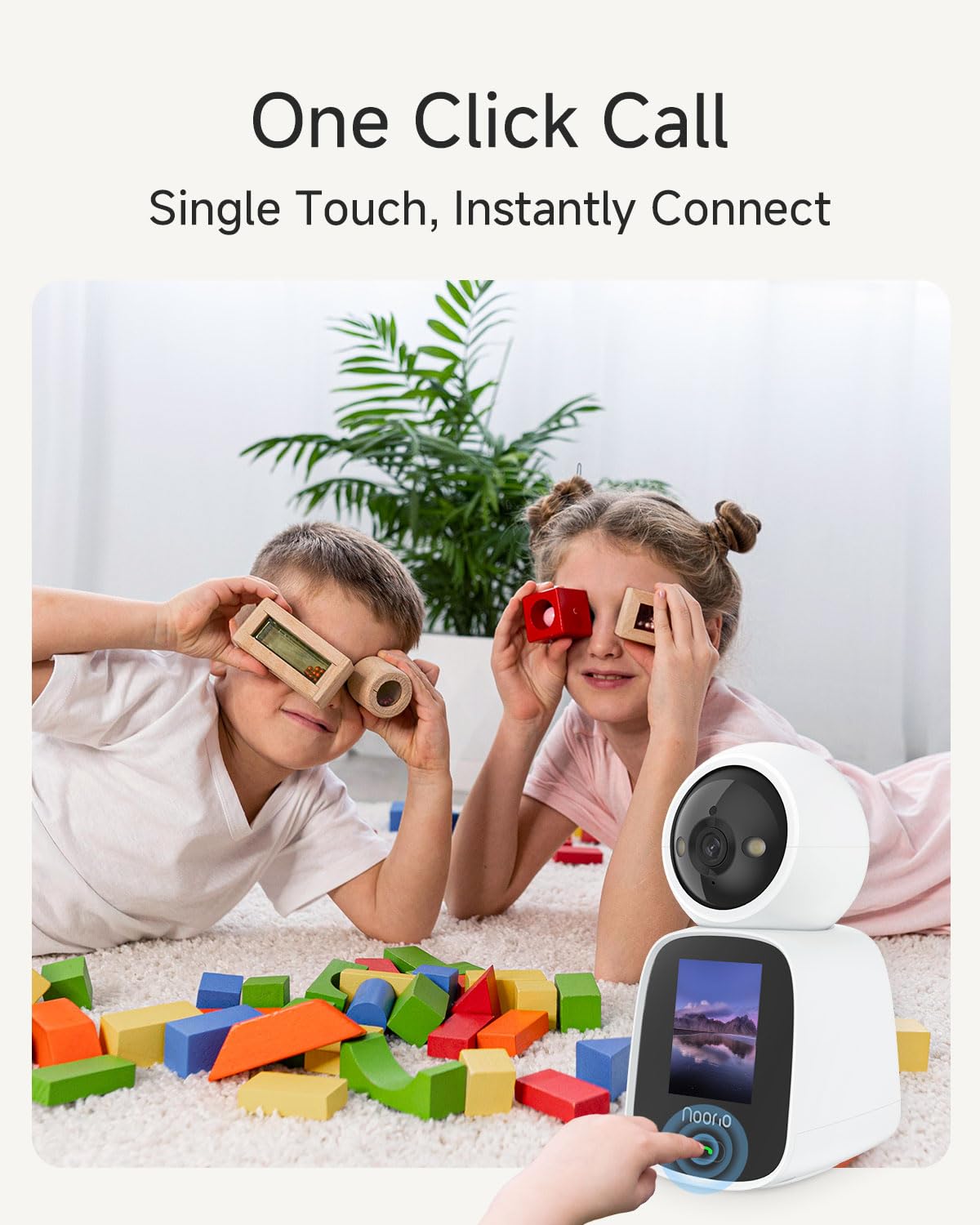 Noorio CL200 Alexa compatibility image enabling hands-free voice control.