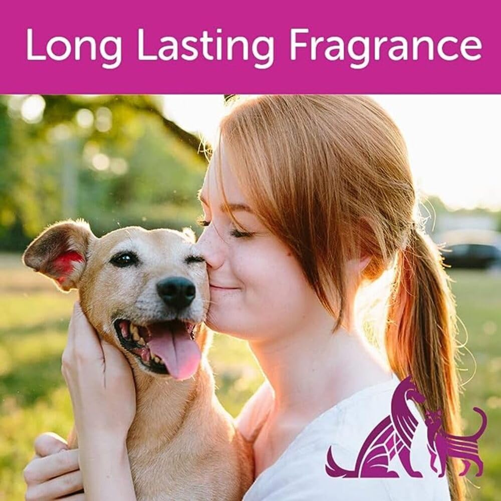 Nootie Daily Spritz on coat shows subtle shine and refreshed fur after use.