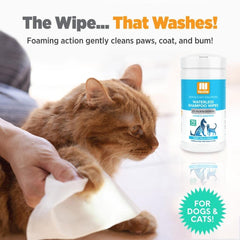 Nootie Sweet Pea Vanilla fragrance on wipes for a pleasant pet scent.