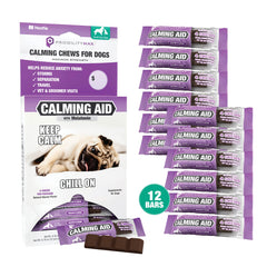 Nootie ProgilityMAX calming chews in a bacon jar promote dog relaxation