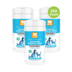 Nootie waterless wipes 210-count value pack for convenient between-bath refreshes.