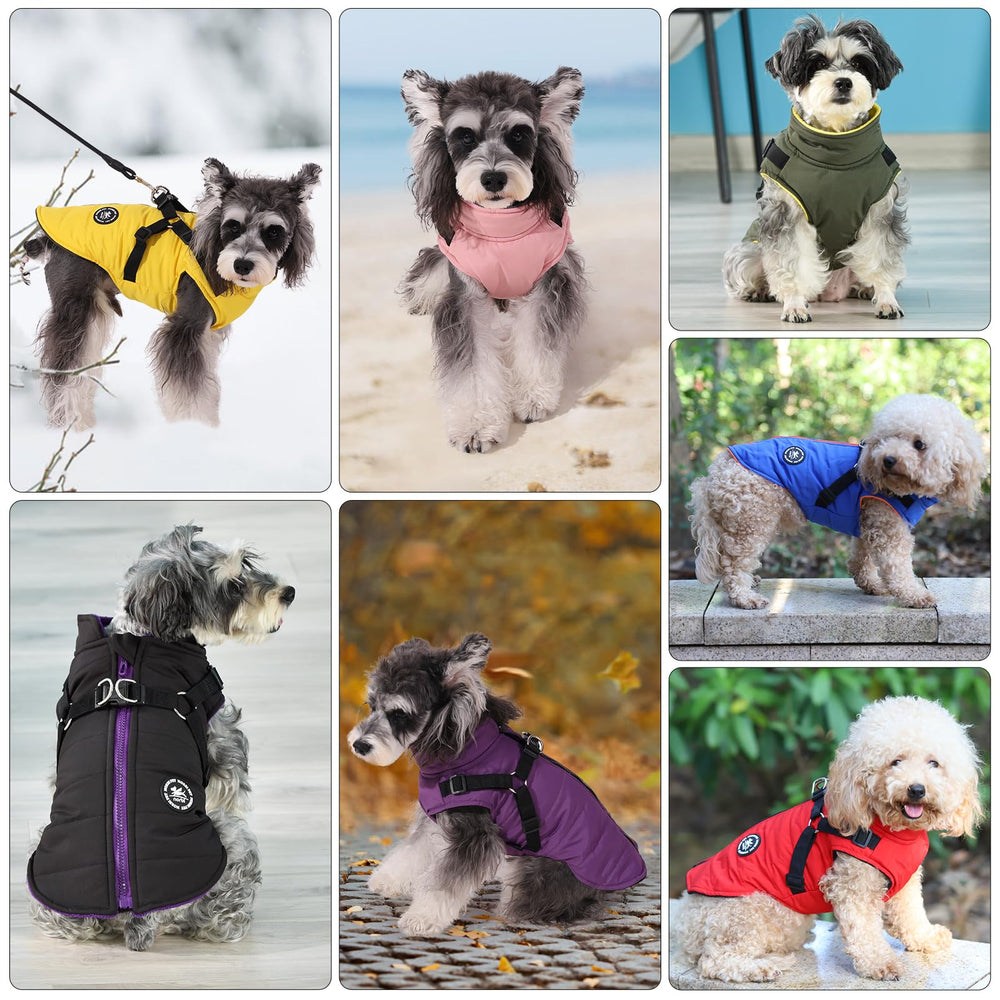 Norbi dog winter coat close-up fleece lining adds soft warmth