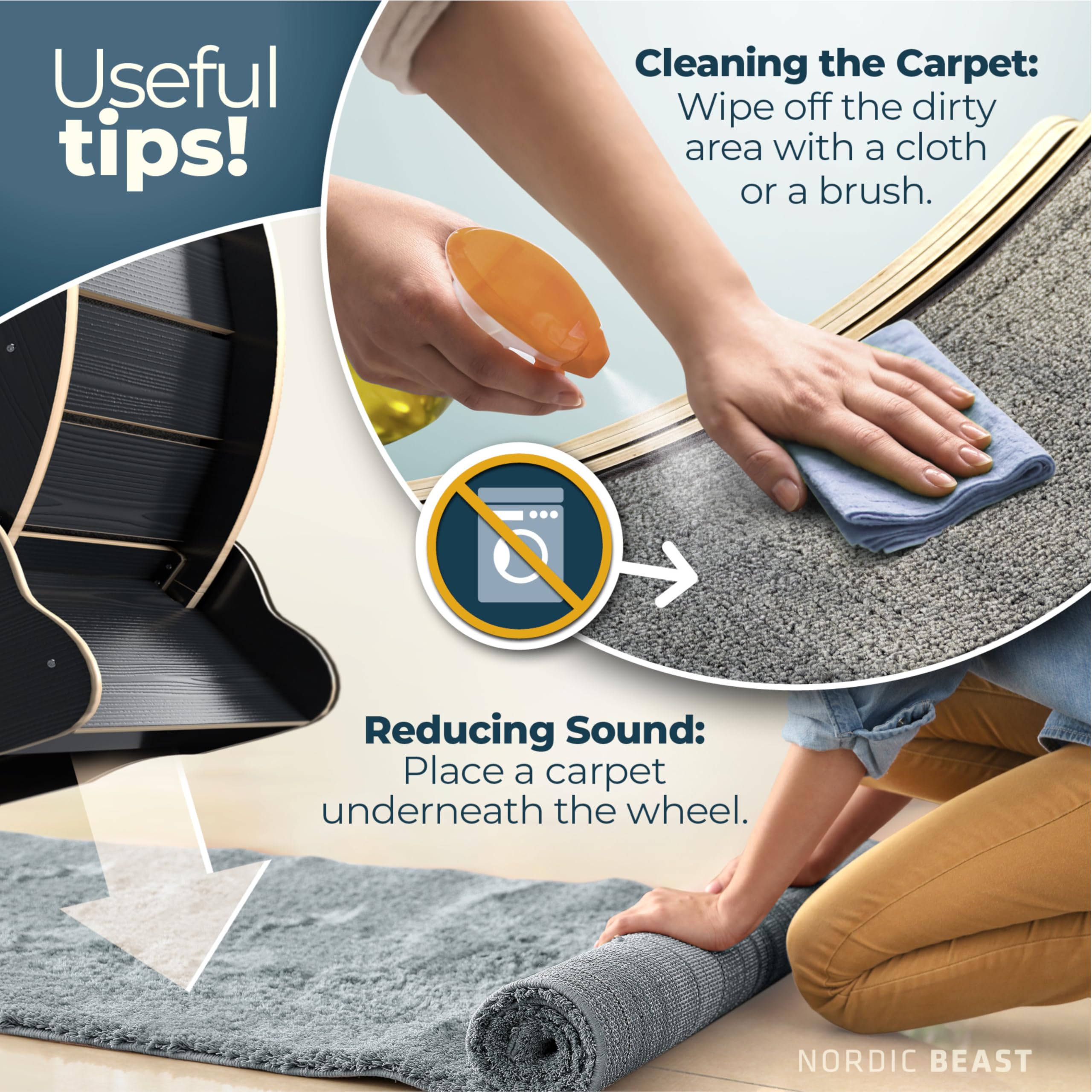 Nordic Beast complete kit includes screwdriver, step-by-step instructions, and setup video.