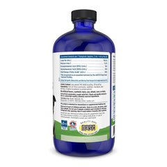 Nordic Naturals Omega-3 Pet dog-portion scoop highlights simple serving for immune support in large dogs.