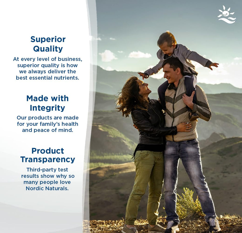 Nordic Naturals Omega-3 Pet sustainability logo reflecting ethical innovation.