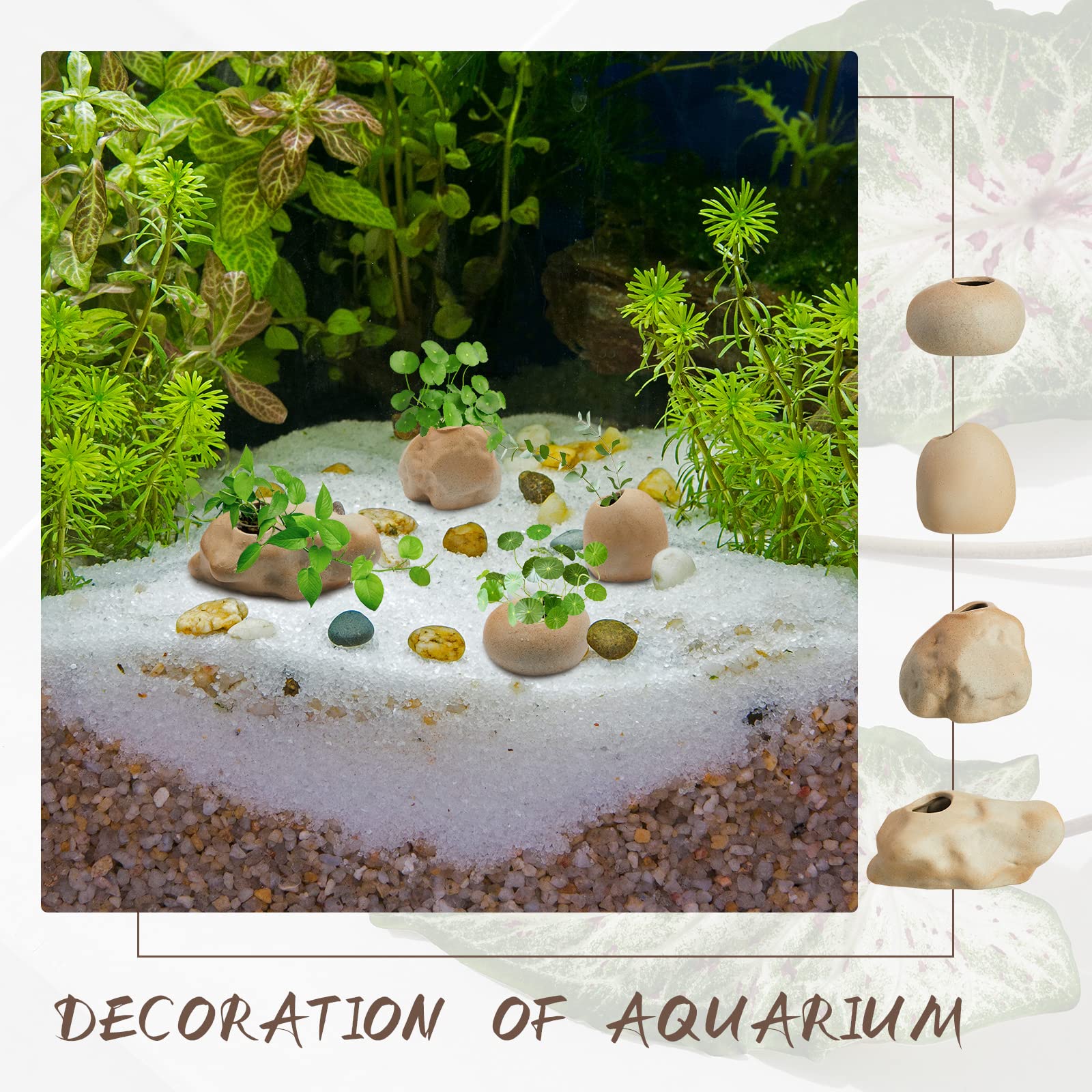 Norme aquarium planter gift set offers thoughtful decor for fish-keepers and hobbyists