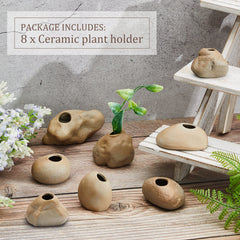 Norme ceramic planters showcase seven styles to enhance aquascapes with variety