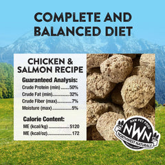 Northwest Naturals bite-sized nuggets close-up, ideal for training rewards.