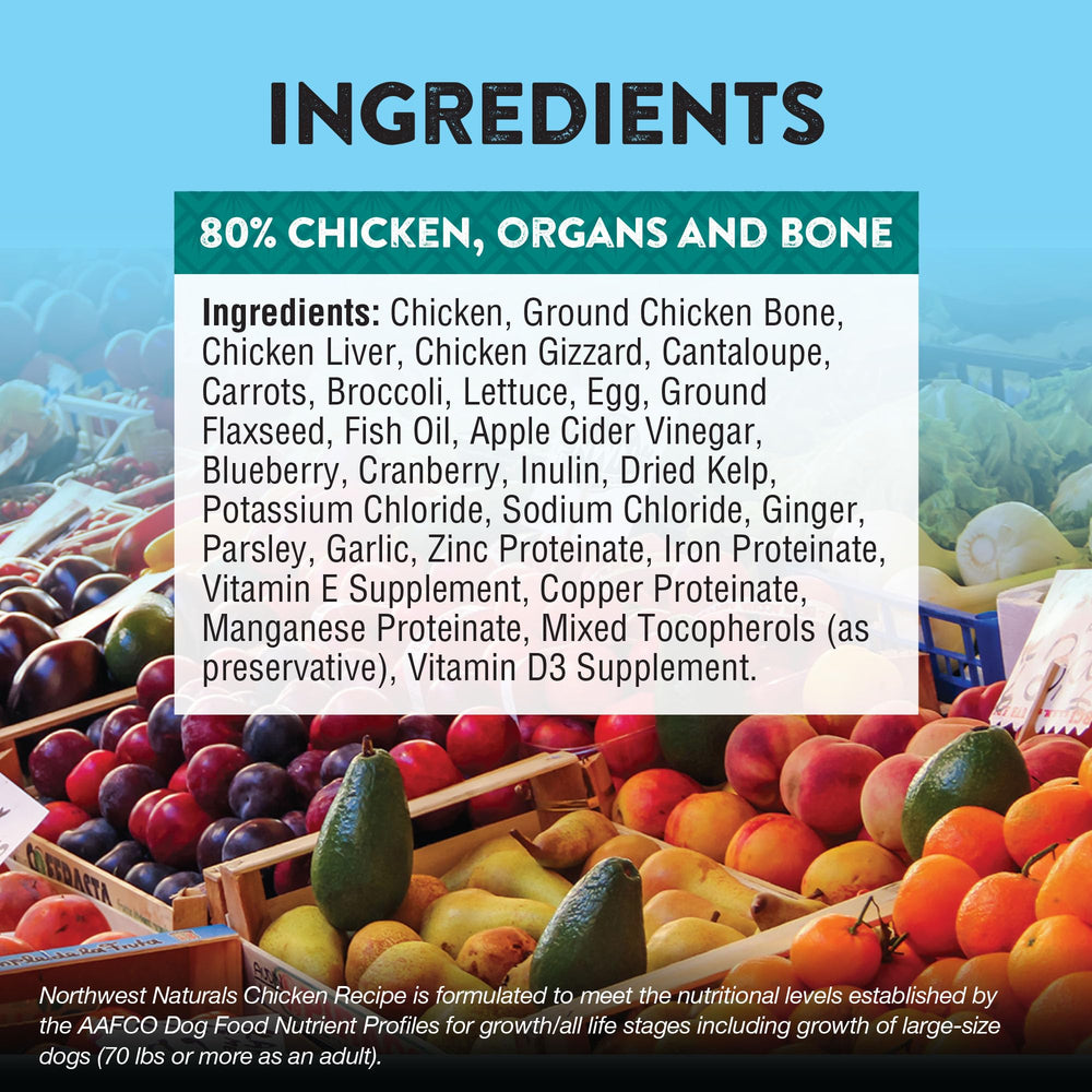 Northwest Naturals nuggets delight dogs and puppies with grain-free, high-protein nutrition in every bite.