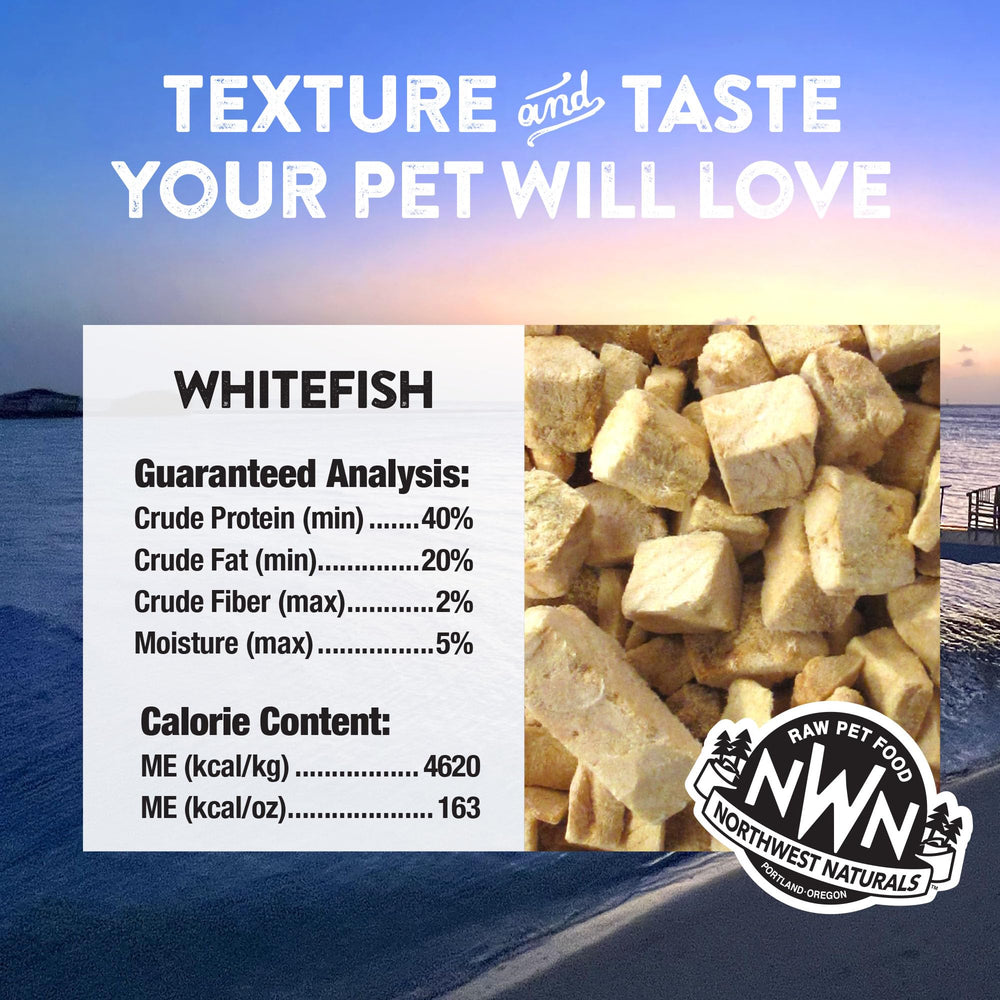 Northwest Naturals Raw Rewards are great for training moments as a quick, tasty incentive.