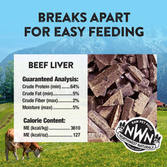 Northwest Naturals Raw Rewards bite-sized nuggets—easy training treats for dogs