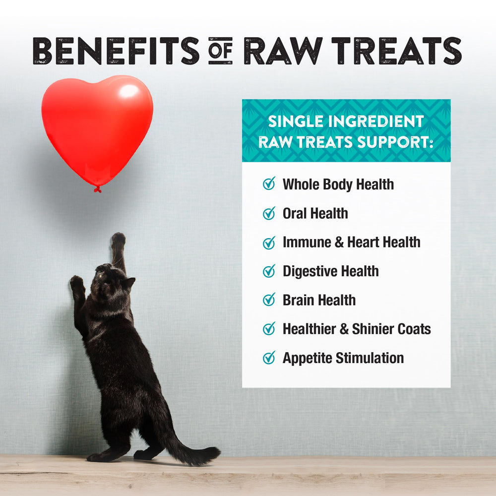 USDA-inspected production imagery for Northwest Naturals Raw Rewards.