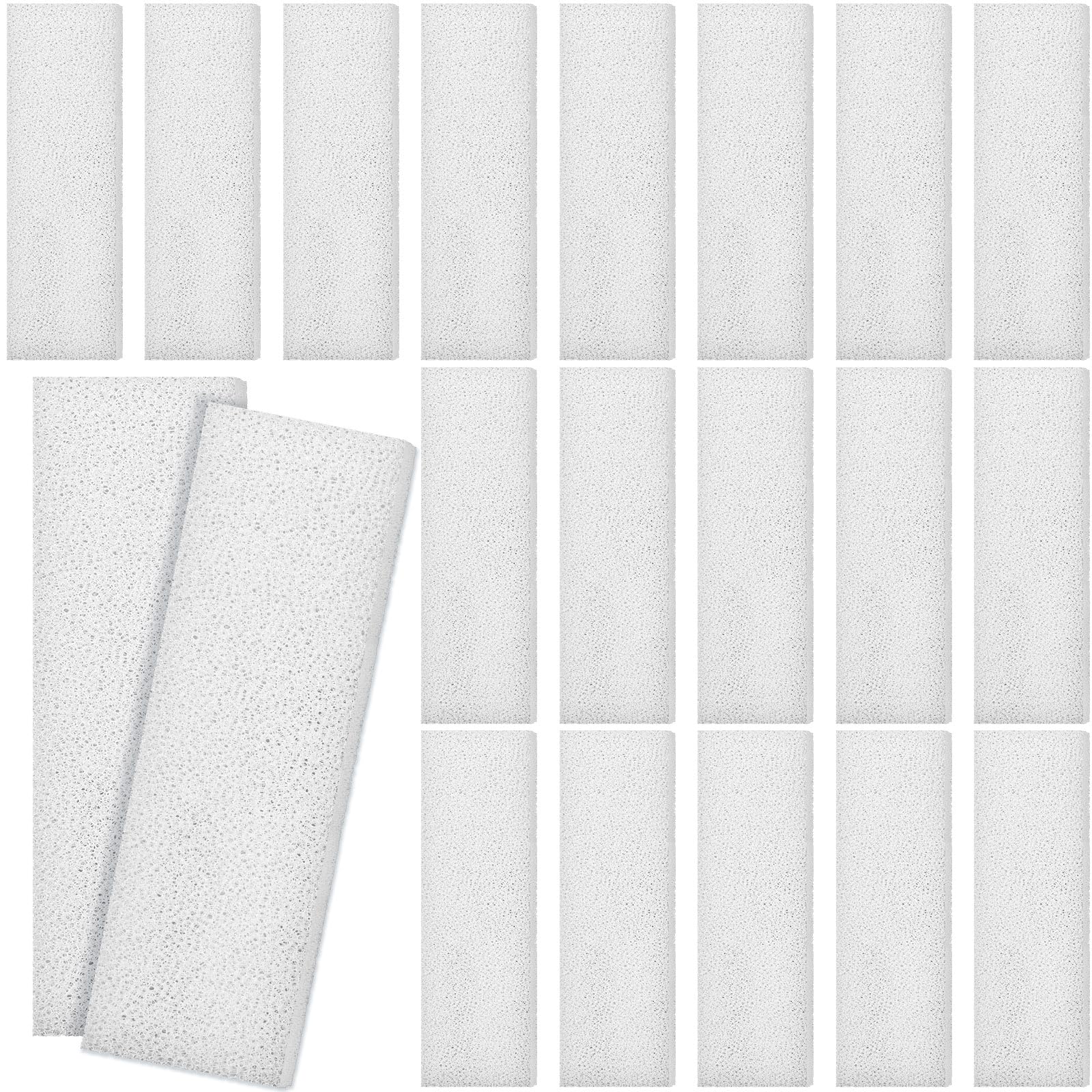 Nosiny 20-pcs filter foam pad for Fluval U3, ready for replacement to support clean filtration.