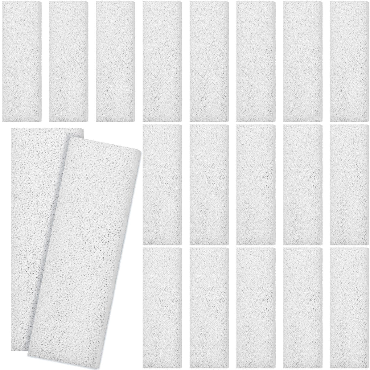 Nosiny 20-pcs filter foam pad for Fluval U3, ready for replacement to support clean filtration.