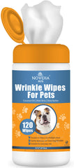 NOVEHA 120pcs wipes pack with resealable lid for easy, fresh cleaning.