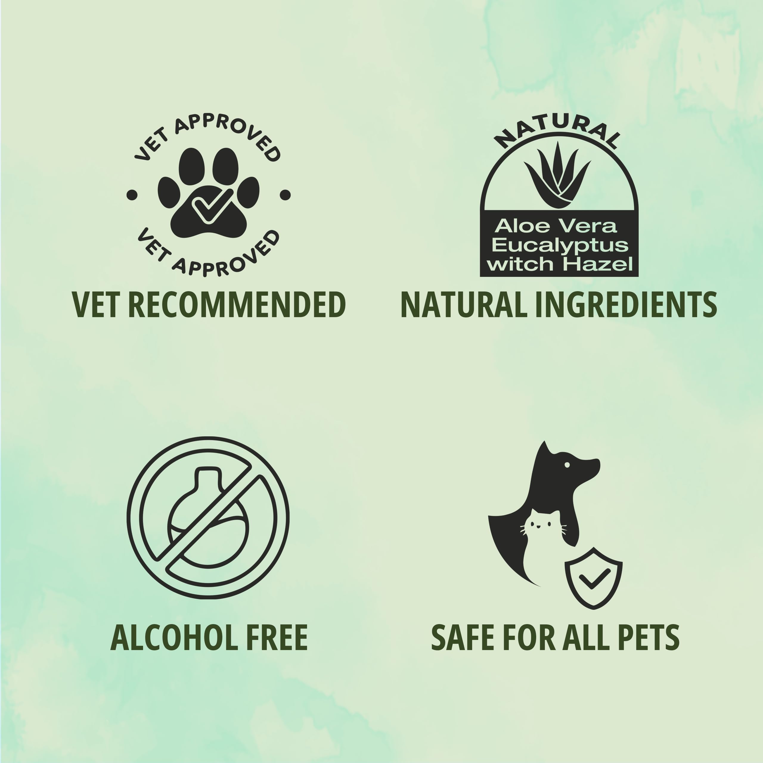 NOVEHA cat and dog ear care kit multi-pet care idea image
