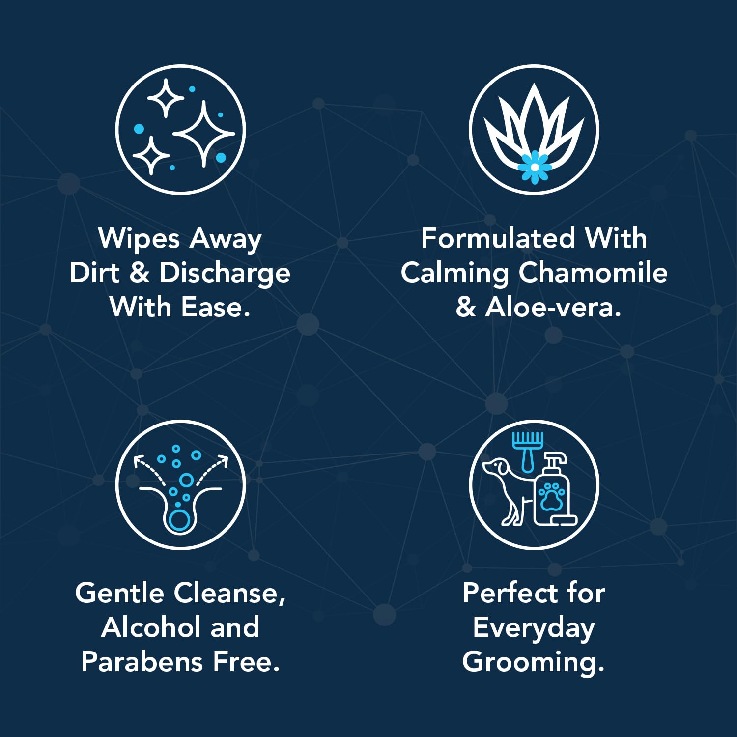NOVEHA wipe texture close-up demonstrates thick, durable material for tough messes.
