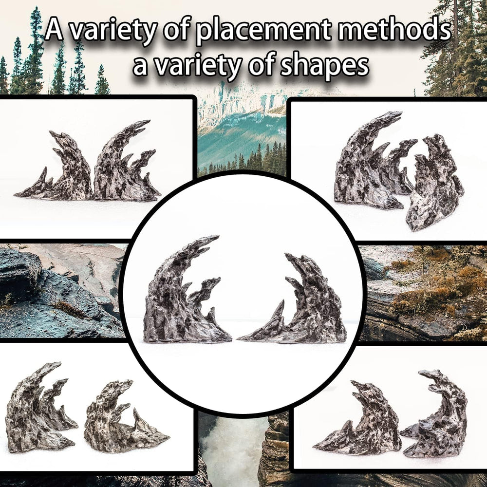 Novelsite Jagged Canyon Rock Formation textured surface provides realistic canyon surfaces for tanks