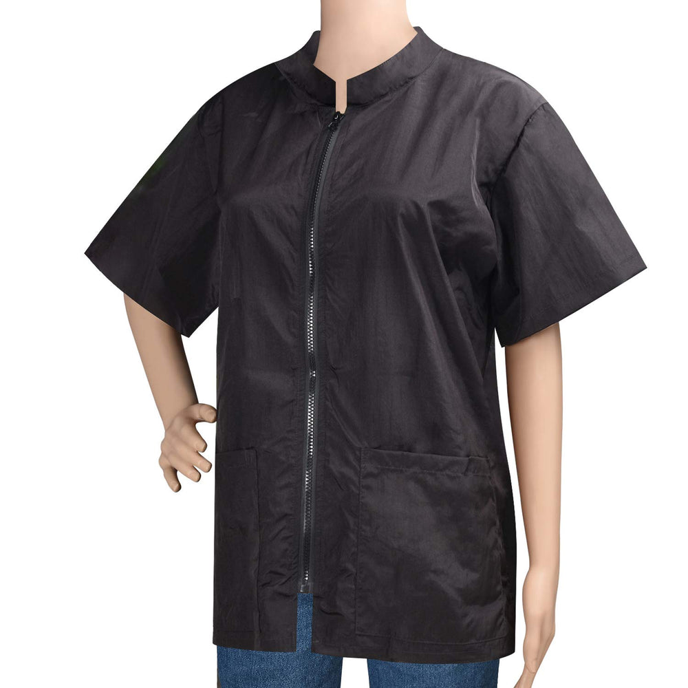 Chaqueta antiestatica Noverlife, reduce la estática durante el cuidado de mascotas.