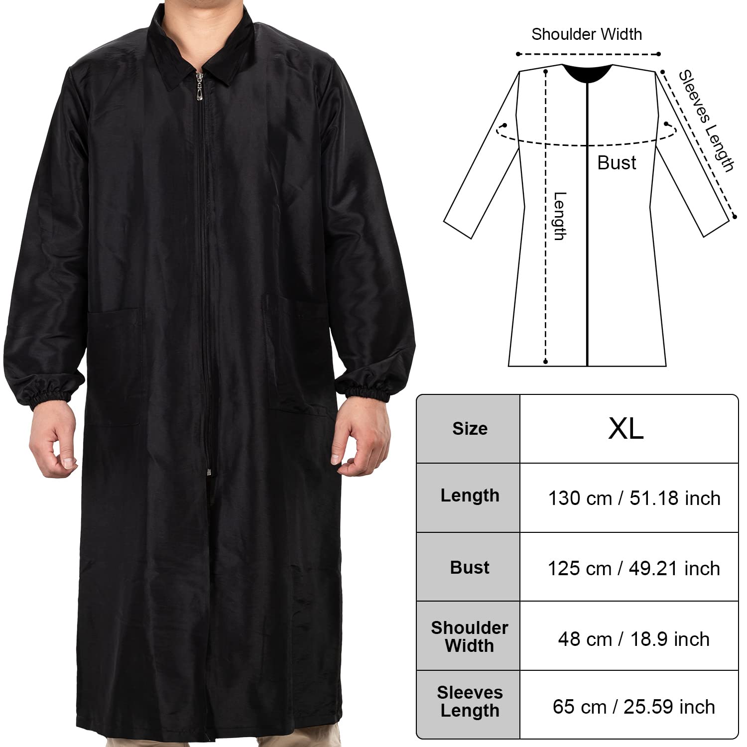 Noverlife size M fit shown on mannequin for ergonomic comfort.