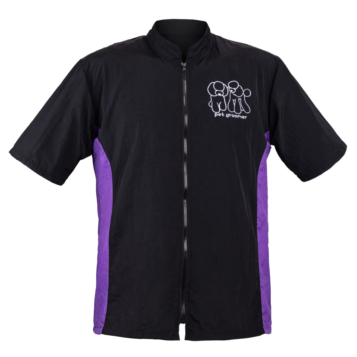Noverlife versatile grooming jacket suitable for salons, nail studios, and daily wear