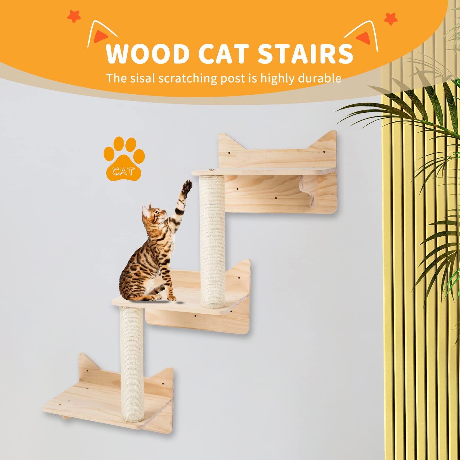 NOVGOBHOT multi-level layout invites cats to explore vertical space