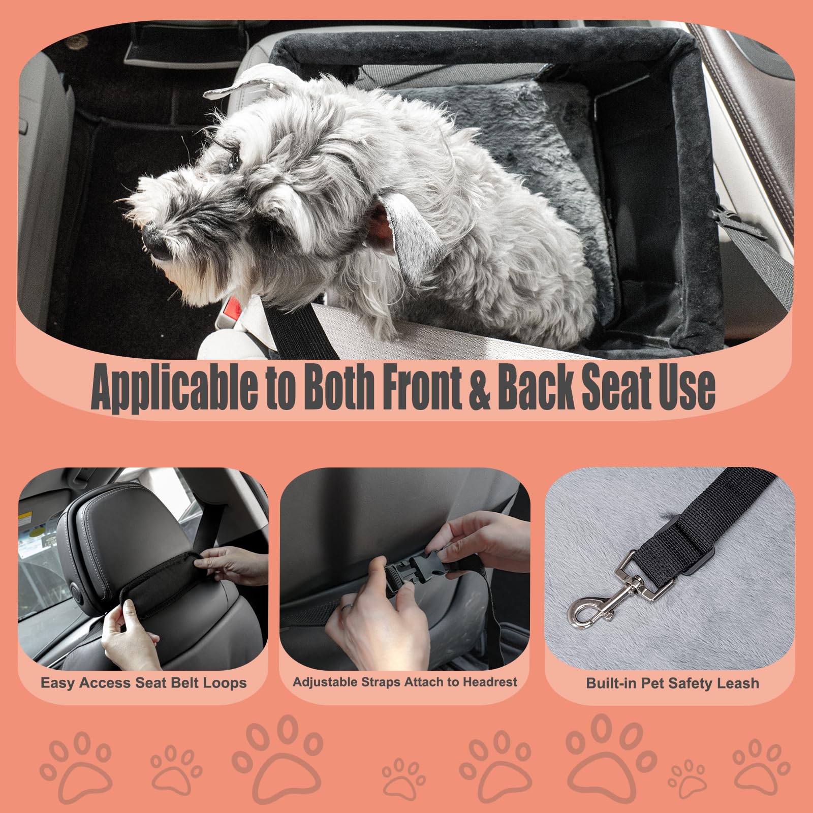 NOVOLAB 15-lb capacity travel solution offers versatile 4-in-1 pet transport.
