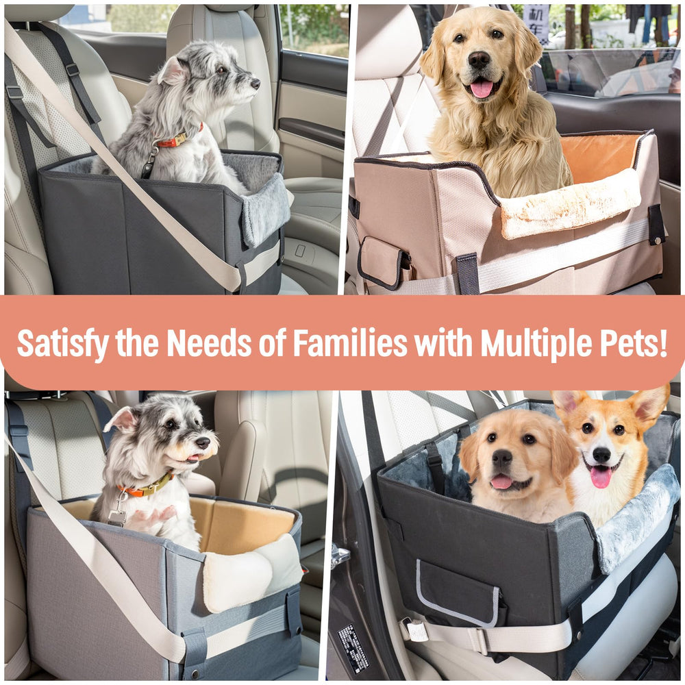 NOVOLAB dog car seat ideal for daily trips and travel