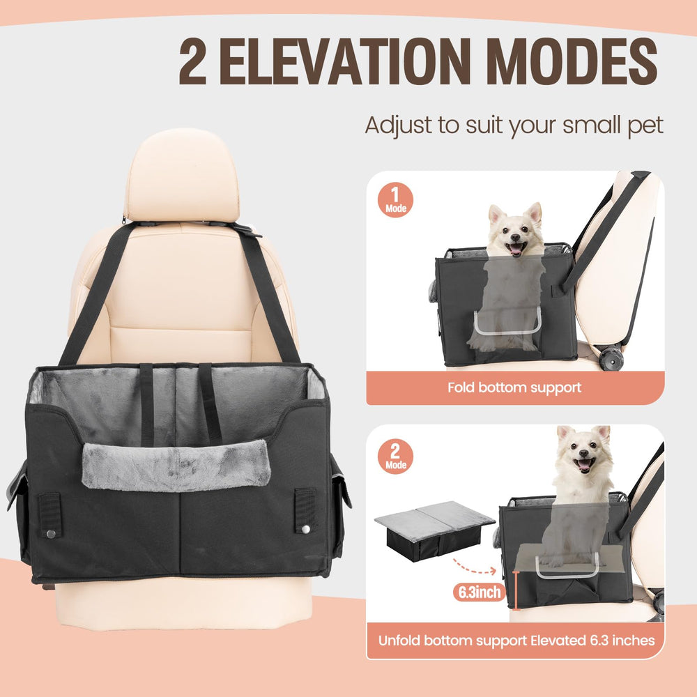NOVOLAB dog car seat folded flat for easy storage