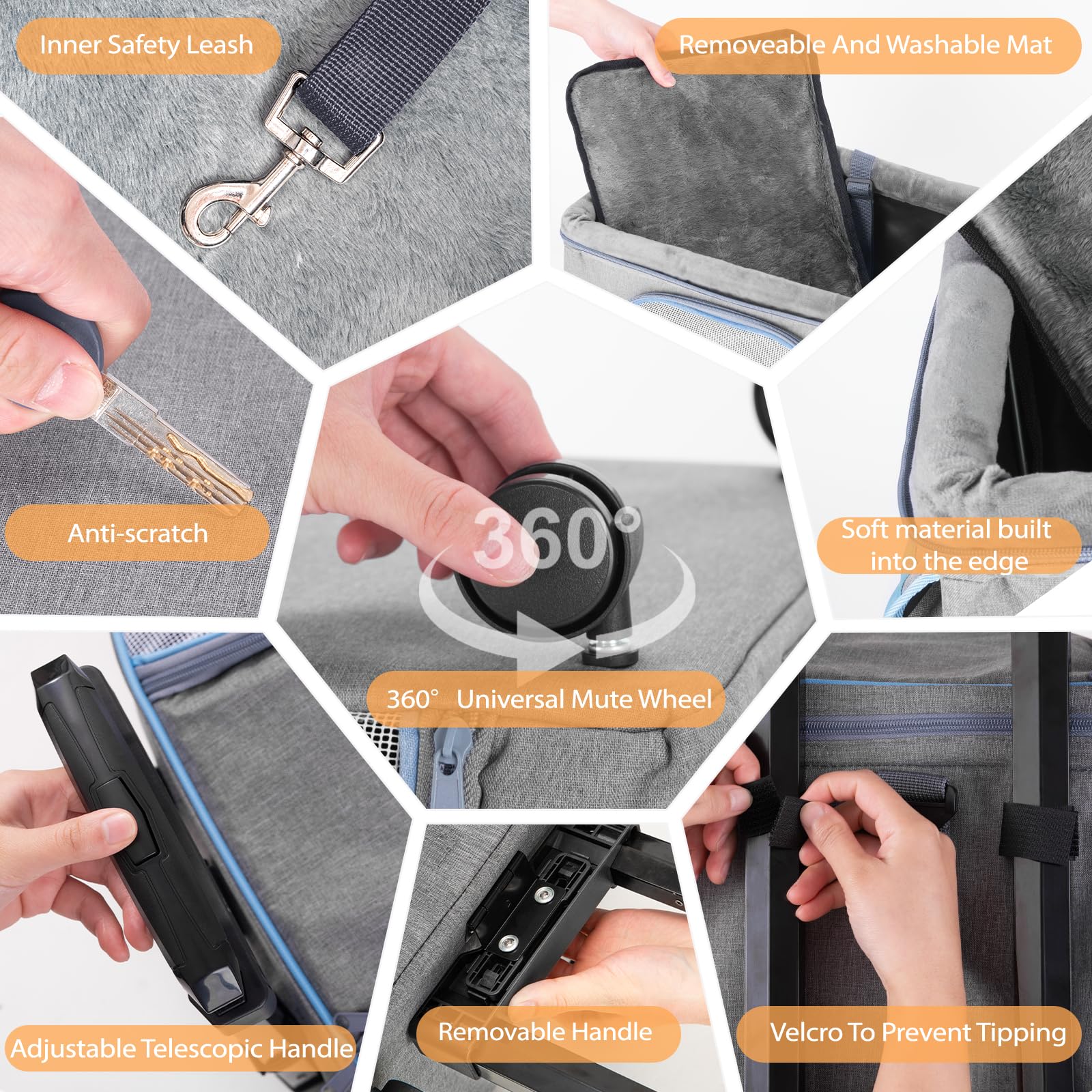 NOVOLAB carrier shows quick assembly and disassembly in seconds.
