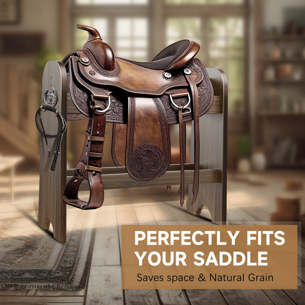 Novona saddle rack dimensions 30x12x2.9 inches fit standard spaces