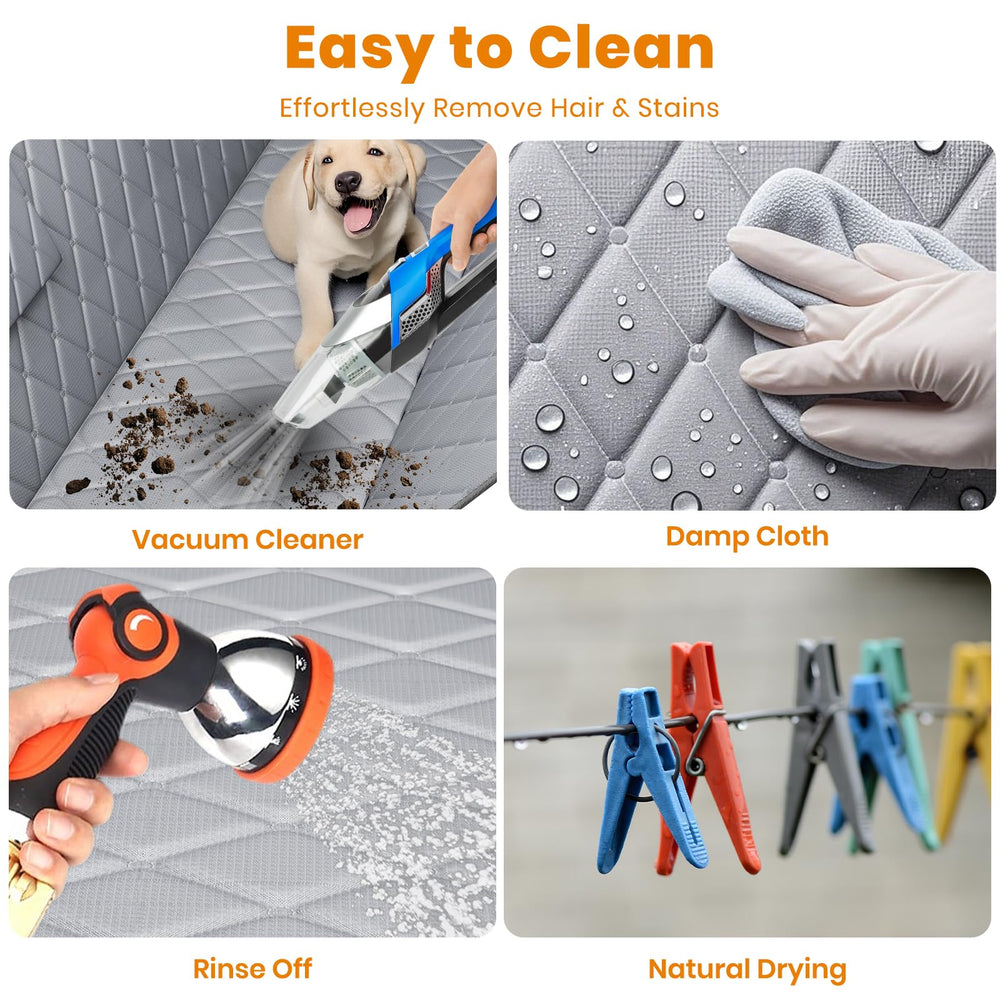 Novotopia seat cover is easy to install and quick to clean.