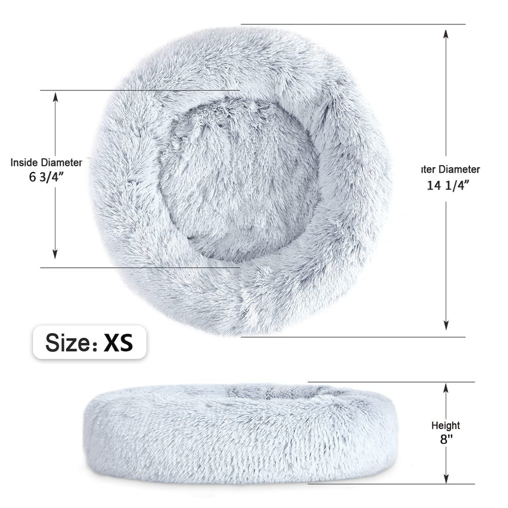 NOYAL Calming Donut Bed waterproof base protects floors during naps
