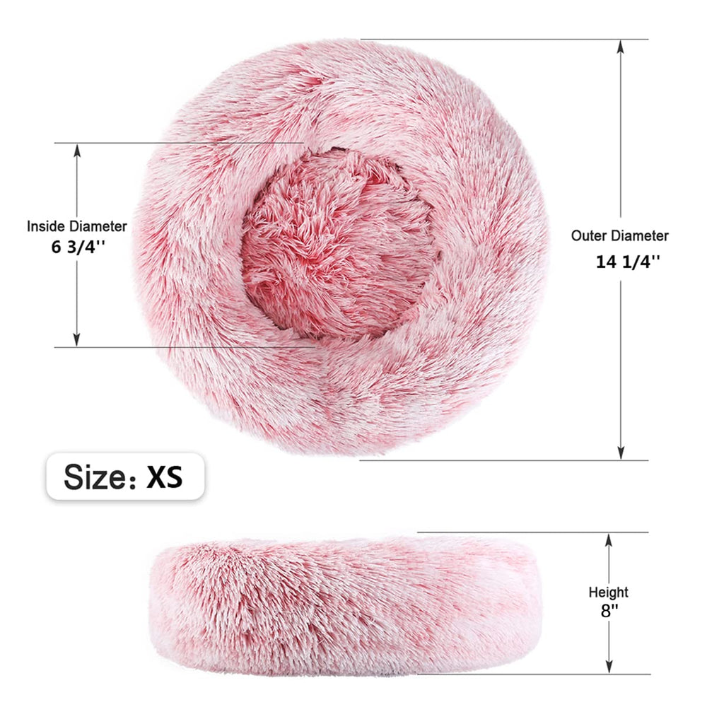 NOYAL cama en forma de dona, base impermeable para proteger el suelo.