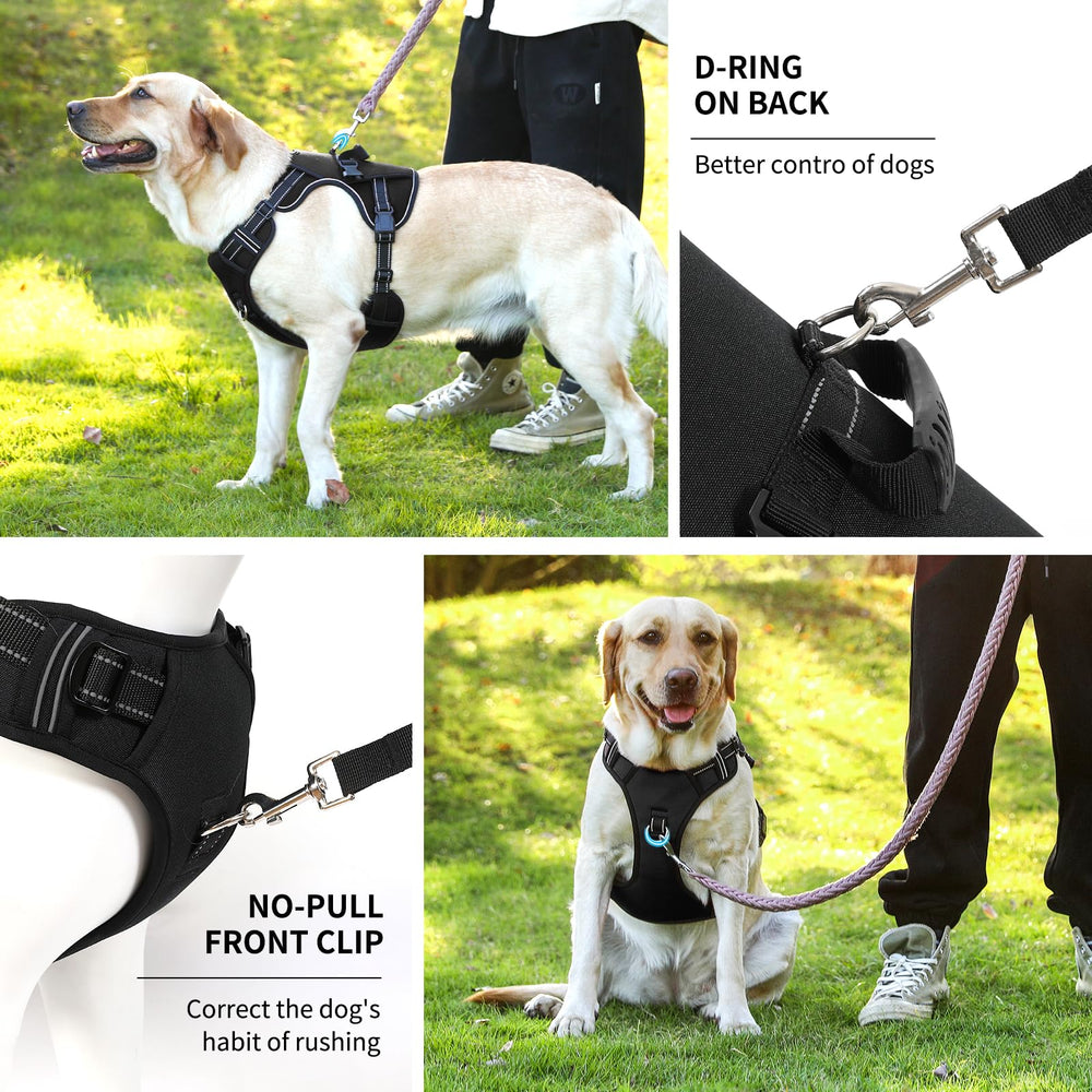 NOYAL dog lift harness adjustable fit ensures comfortable transfers