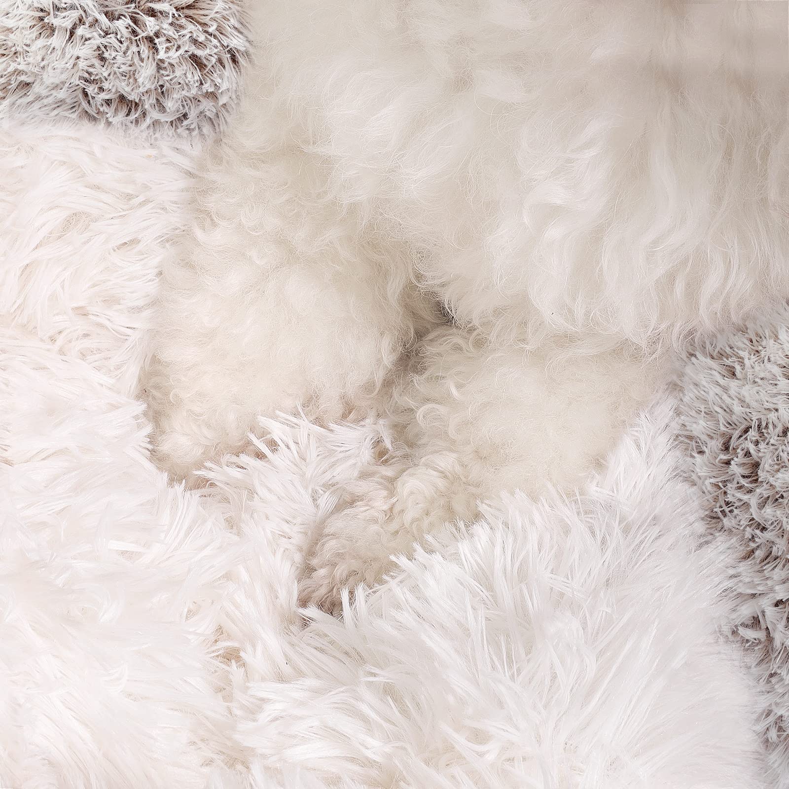 Noyal Round Hooded Donut Bed bottom waterproof panel prevents leaks and keeps floors clean.