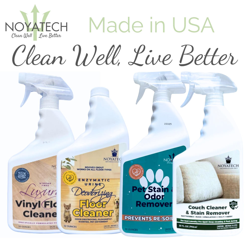 NOYATECH Pet Stain Remover Subscribe Save promo image highlights ongoing value.