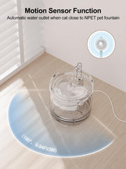NPET WF050 faucet outlet demonstrates pet drinking convenience