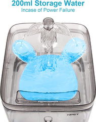 NPET cat water fountain fountain-mode with soothing flow