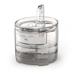 NPET WF050TP cat water fountain front view showing compact design.