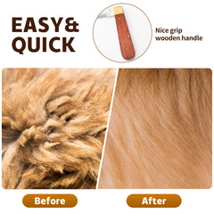 NRTFE bot-egg remover for horses helps keep stables clean and safe.