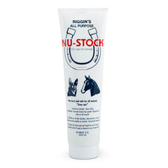 Nu-Stock Wound Cream tube close-up showing non-toxic animal care